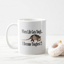 Armadillo Animal Inspirational Kaffemugg
