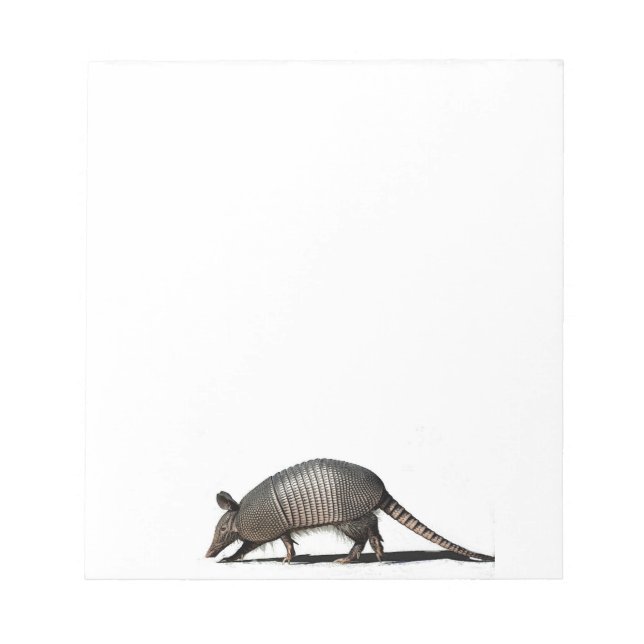 Armadillo Anteckningsblock (Framsida)