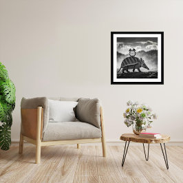 Armadillo - Archival Art Print Poster