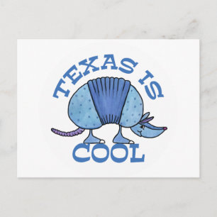 Armadillo Blue-Texas är Coola Vykort