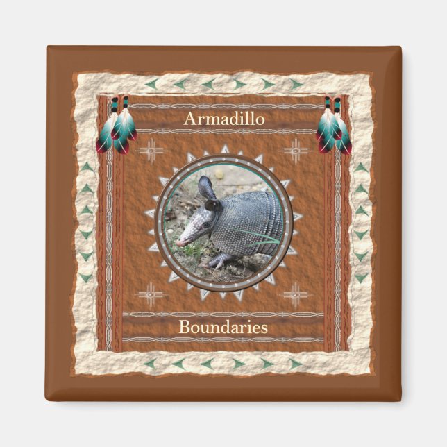 Armadillo Boundary Energy Magnet (Framsidan)