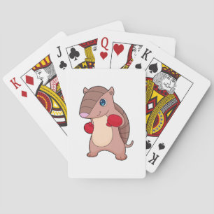 Armadillo Boxing Boxer Boxing handskar Casinokort