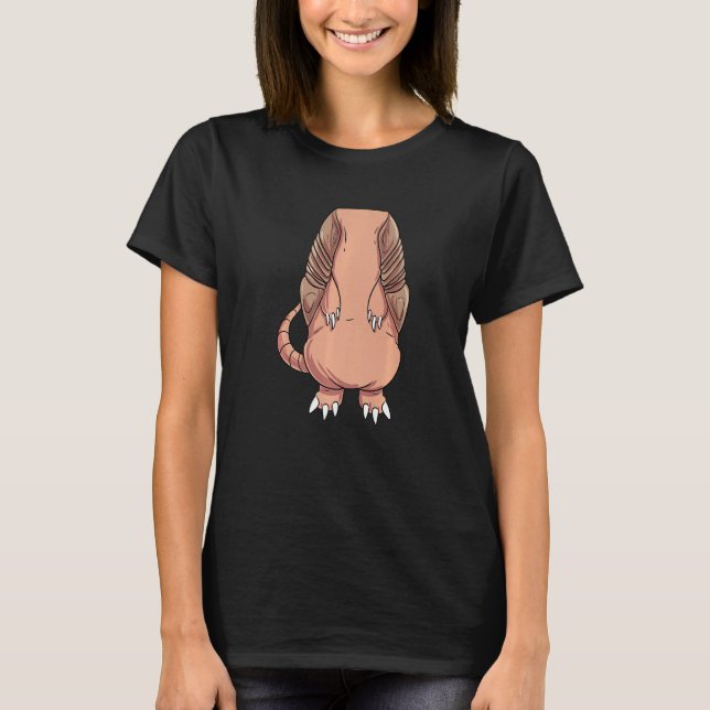 Armadillo Costume Premium T Shirt (Framsida)