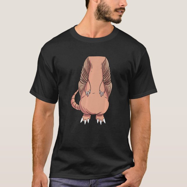 Armadillo Costume Premium T Shirt (Framsida)