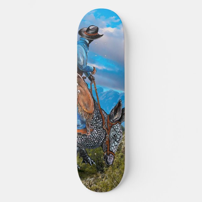 Armadillo Cowboy Mini Skateboard Bräda 18,5 Cm (Framsida)