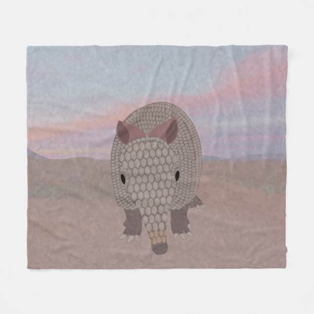 Armadillo Fleece Blanket (Framsidan (Horisontell))
