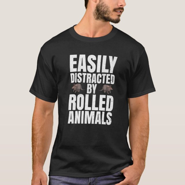 Armadillo för en Armadillo T Shirt (Framsida)