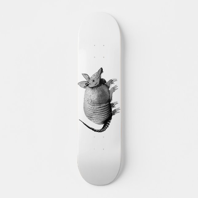 Armadillo från Texas - Glaze Skateboard Bräda 20,5 Cm (Framsida)