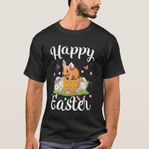 Armadillo Glad Påsk Äggsökning Kaninöron Armadillo T Shirt