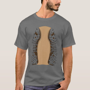 Armadillo Halloween Costume Outfit Funny Body Anim T Shirt
