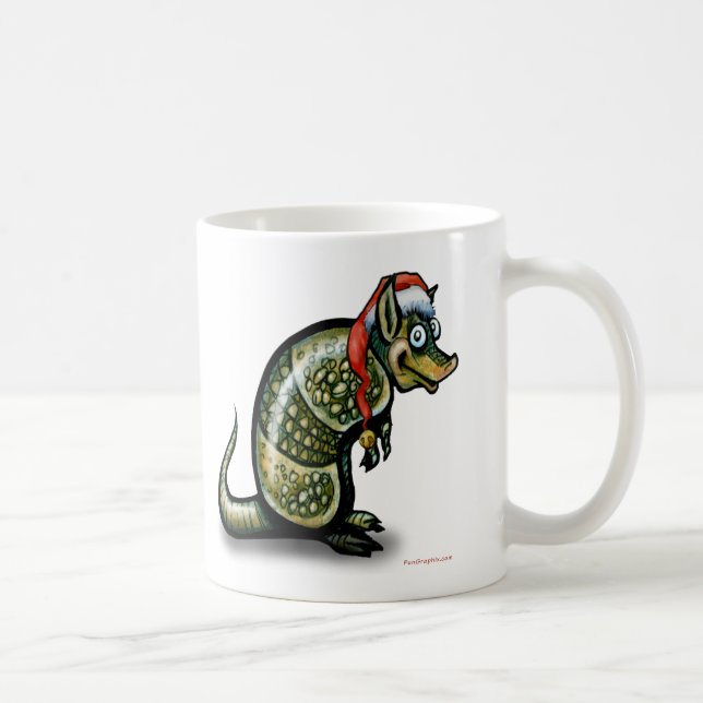 Armadillo jul kaffemugg (Höger)