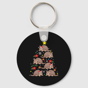 Armadillo jul Ornament Träd fantik Zookeeper Nyckelring
