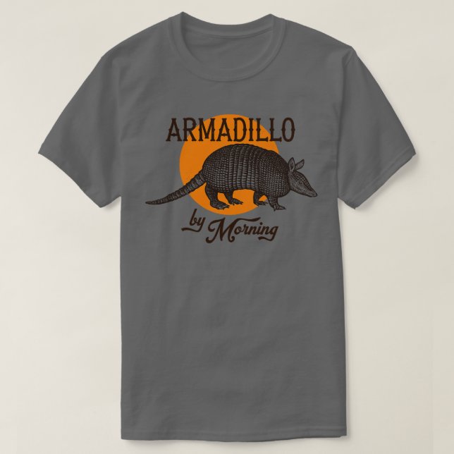 Armadillo på morgonen t shirt (Design framsida)