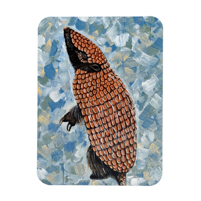 Armadillo Painting Magnet (Vertikal)