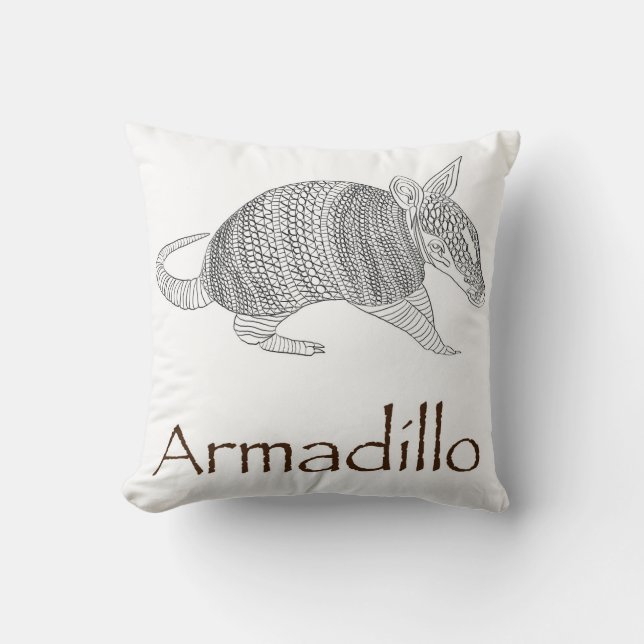Armadillo Pillow Kudde (Framsida)
