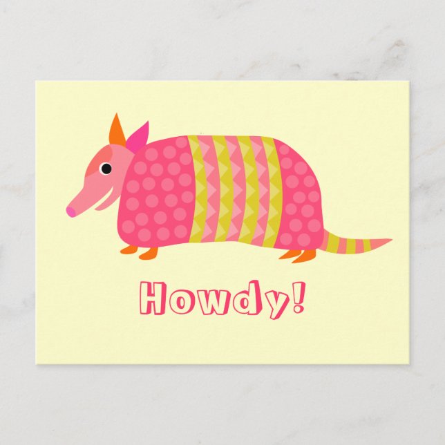 Armadillo Postcard Vykort (Framsida)