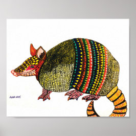 Armadillo Poster