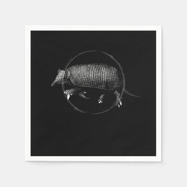 Armadillo Retro Pappersservett (Framsidan)