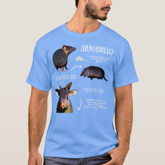 Armadillo Roligt Facts T Shirt
