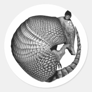 Armadillo Runt Klistermärke