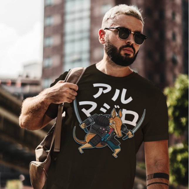 Armadillo Samurai T Shirt (Skapare uppladdad)