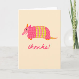 Armadillo, tack, ditt kort
