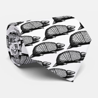 Armadillo Vintage Vild Animal Porträtt Slips