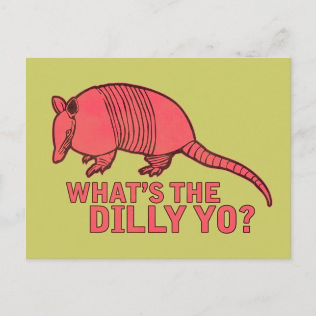 Armadillo Vykort (Framsida)