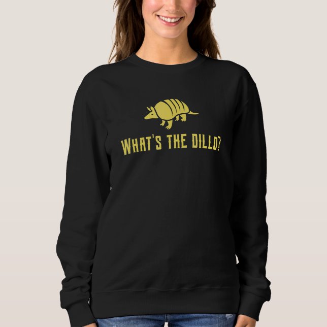 Armadillo Whats Dillo Texas taktical Possum T Shirt (Framsida)