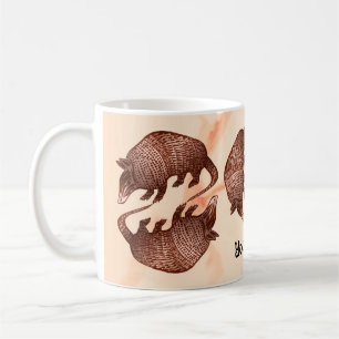 Armadillo Yin Yang Kaffemugg