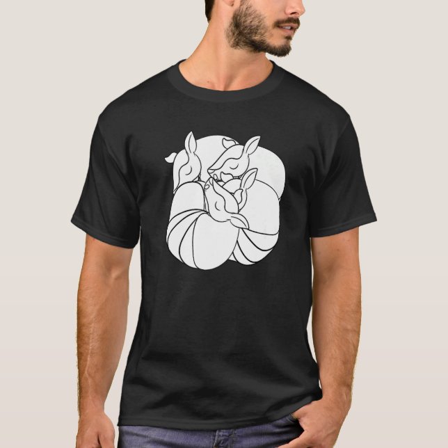 Armadillos Premium T Shirt (Framsida)