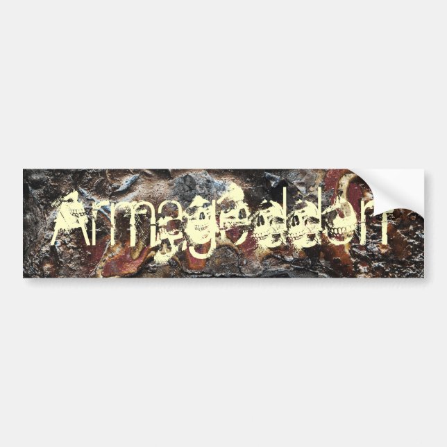 Armageddon Bildekal (Framsidan)