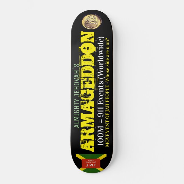 ARMAGEGGEDON Skateboard (Framsida)