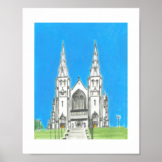Armagh Cathedral (RC) Poster (Framsidan)
