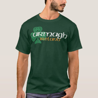 ARMAGH Irish Celtic Shamrock T Shirt