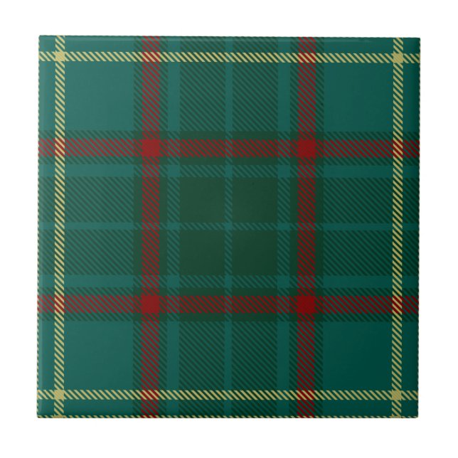 Armagh ståndsmässig irländsk Tartan Kakelplatta (Framsidan)