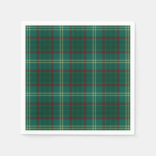 Armagh ståndsmässig irländsk Tartan Pappersservett (Framsidan)