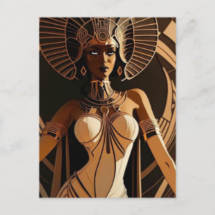 ARMANA QUEEN #4 POSTCARD VYKORT