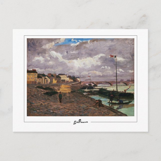 Armand Guillaumin #107 - vykort för konst (Framsida)