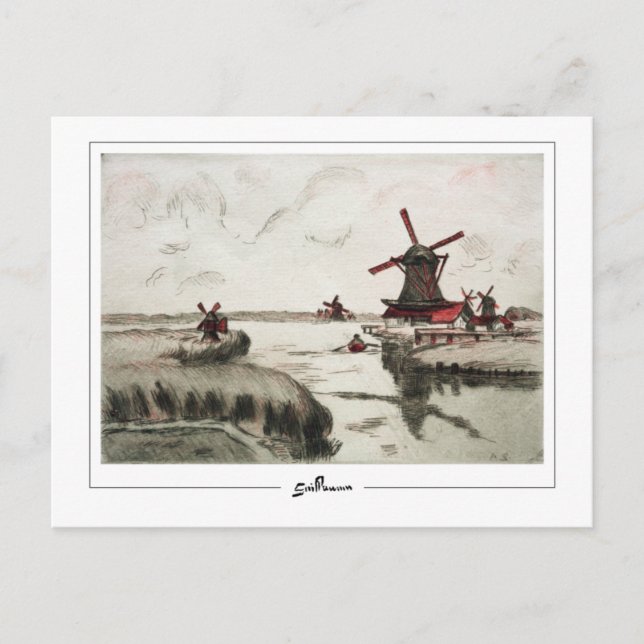 Armand Guillaumin #140 - vykort för konst (Framsida)