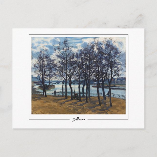 Armand Guillaumin #16 - vykort för konst (Framsida)