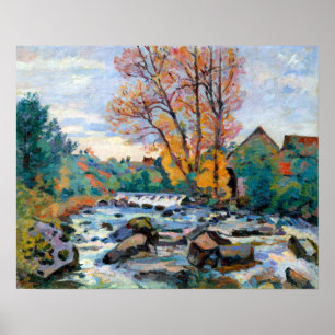 Armand Guillaumin Bouchardon Mill, Crozant Poster