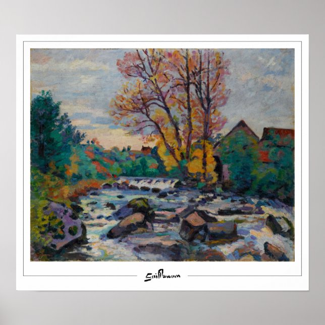Armand Guillaumin Zedign Art Poster #10 (Framsidan)