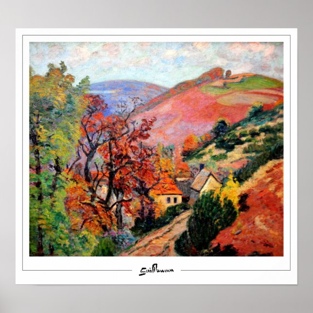 Armand Guillaumin Zedign Art Poster #17 (Framsidan)