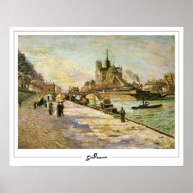 Armand Guillaumin Zedign Art Poster #186 (Framsidan)
