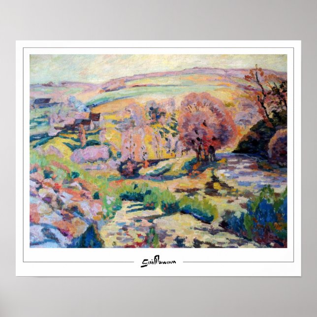 Armand Guillaumin Zedign Art Poster #41 (Framsidan)