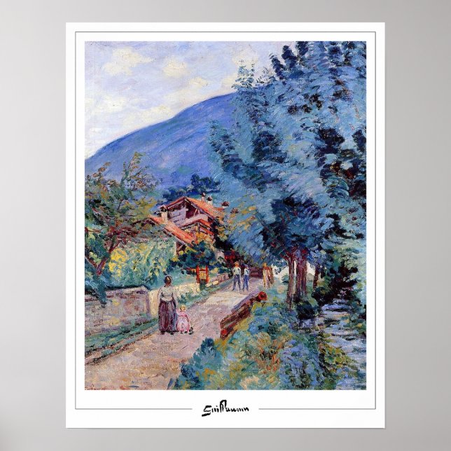 Armand Guillaumin Zedign Art Poster #71 (Framsidan)