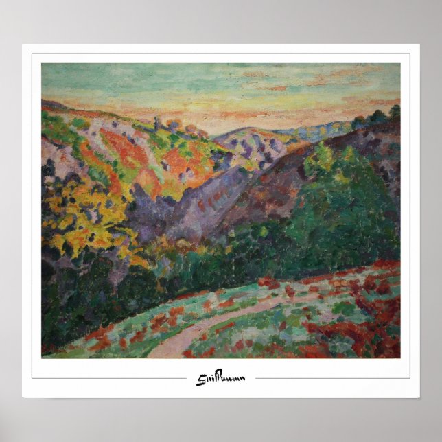 Armand Guillaumin Zedign Art Poster #77 (Framsidan)