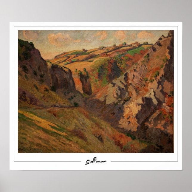 Armand Guillaumin Zedign konstaffisch #15 Poster (Framsidan)
