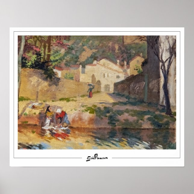 Armand Guillaumin Zedign konstaffisch #202 Poster (Framsidan)